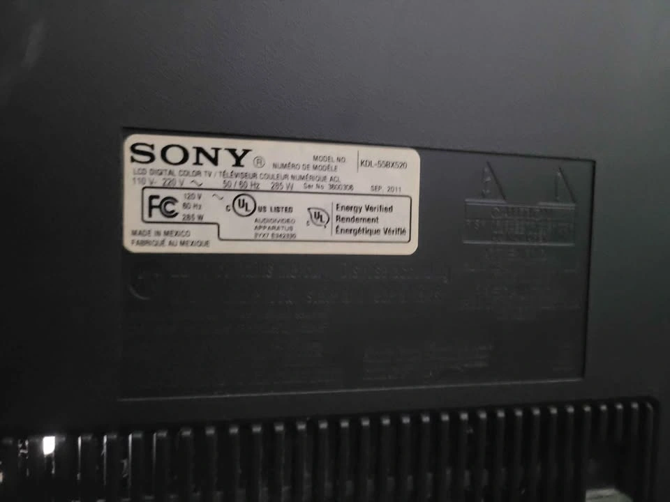 Sony KDL-55BX520 LCD TV - photo 2