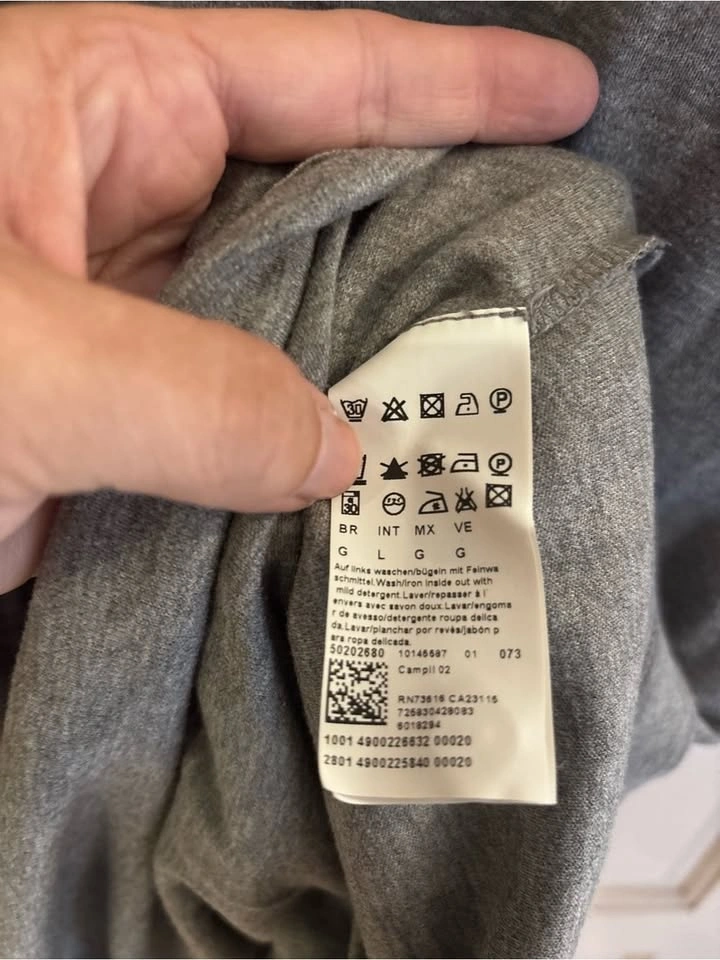 BOSS Men's Grey Polo Shirt large - photo 5