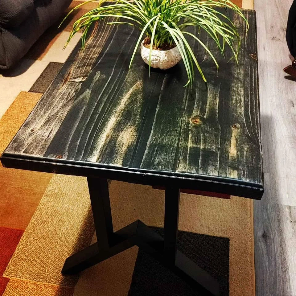 Rustic Solid Wood Coffee Table