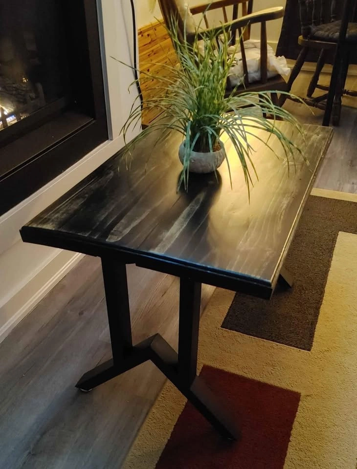 Rustic Solid Wood Coffee Table - photo 2