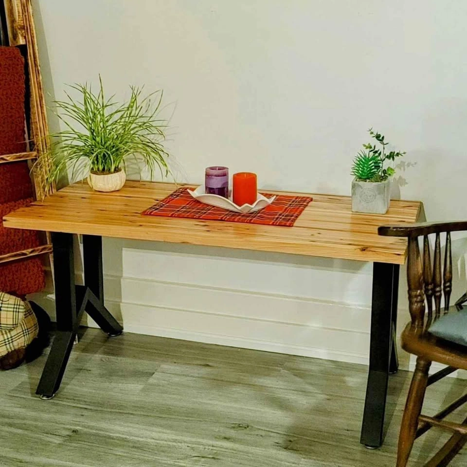 Rustic Solid Wood Coffee Table/Desk - photo 4