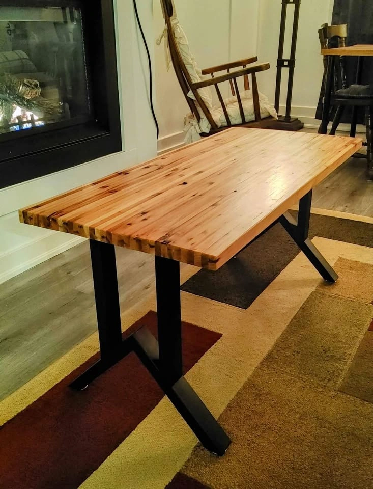 Rustic Solid Wood Coffee Table/Desk - photo 5