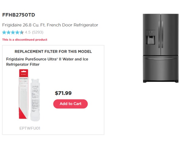 Fridge Water filters