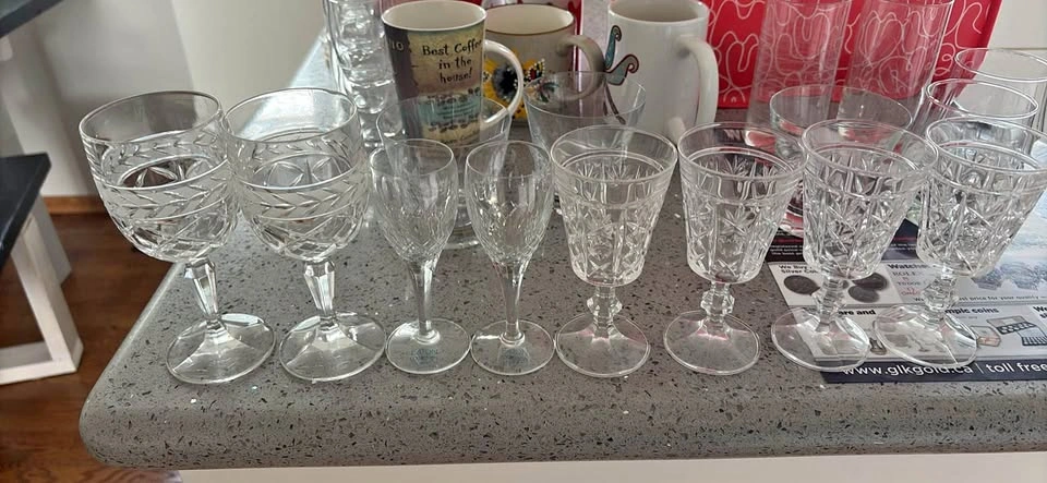 Italy Glassware, Specialty Drink glasses, and coffee cups