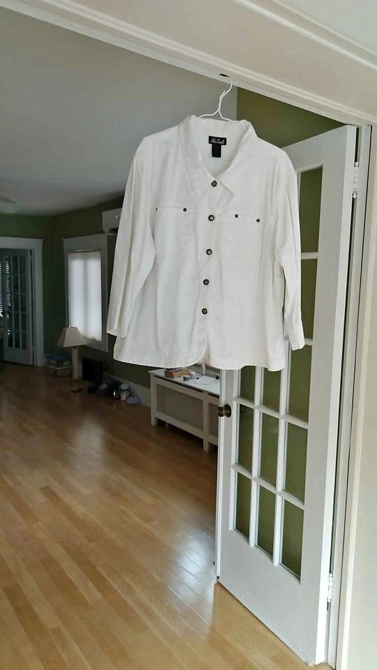 White Jacket Size 1X