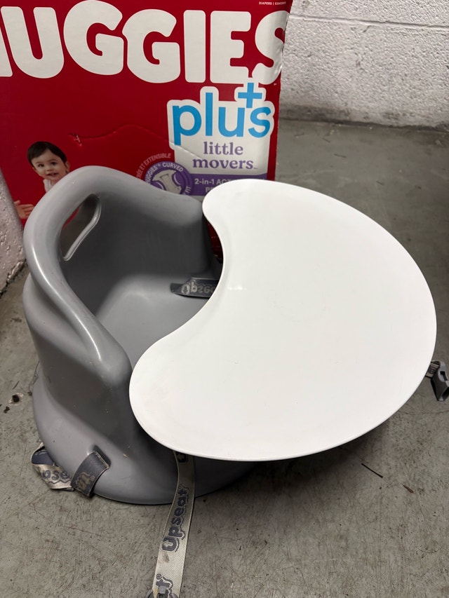 Upseat Baby Floor & Booster Seat with Tray