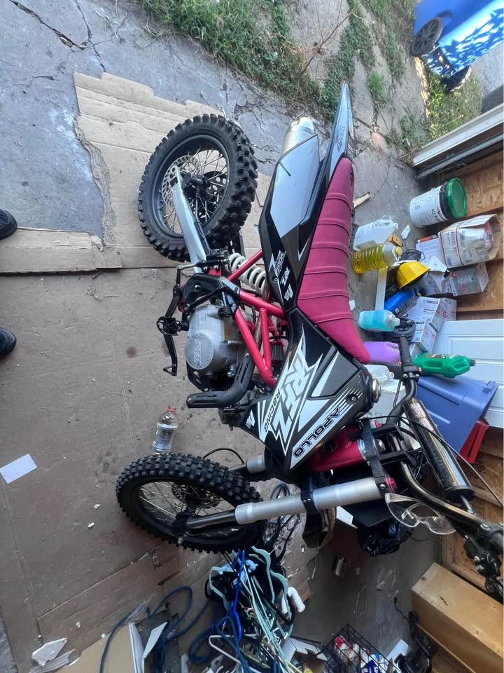 Dirt bike (RFZ 125 Mini-Jaguar chassis) - photo 4