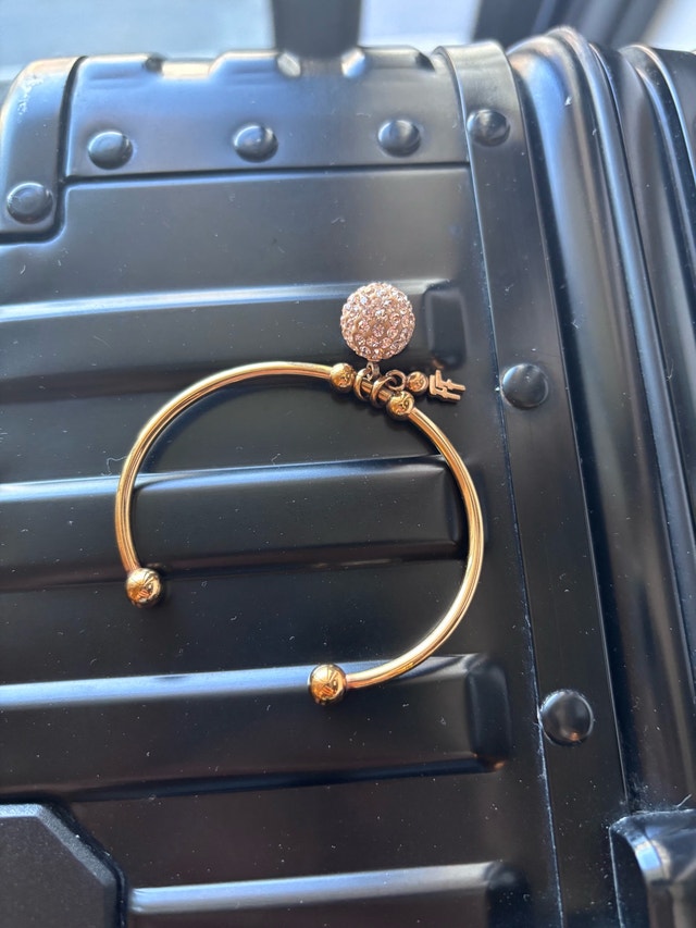 Folli Follie Crystal Ball Cuff Bracelet