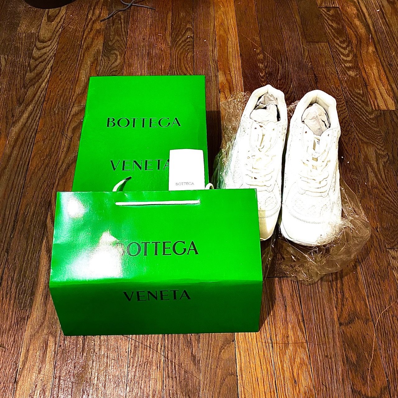 Men’s Orbit White Luxury Fashion Sneakers
