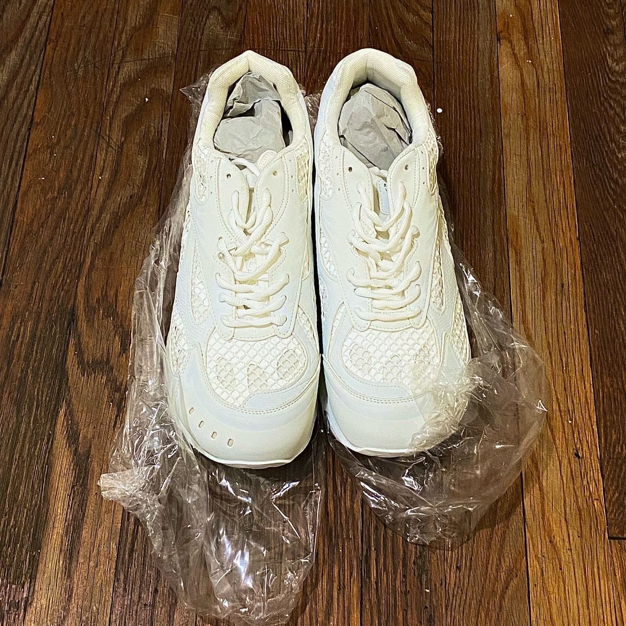 Men’s Orbit White Luxury Fashion Sneakers - photo 2