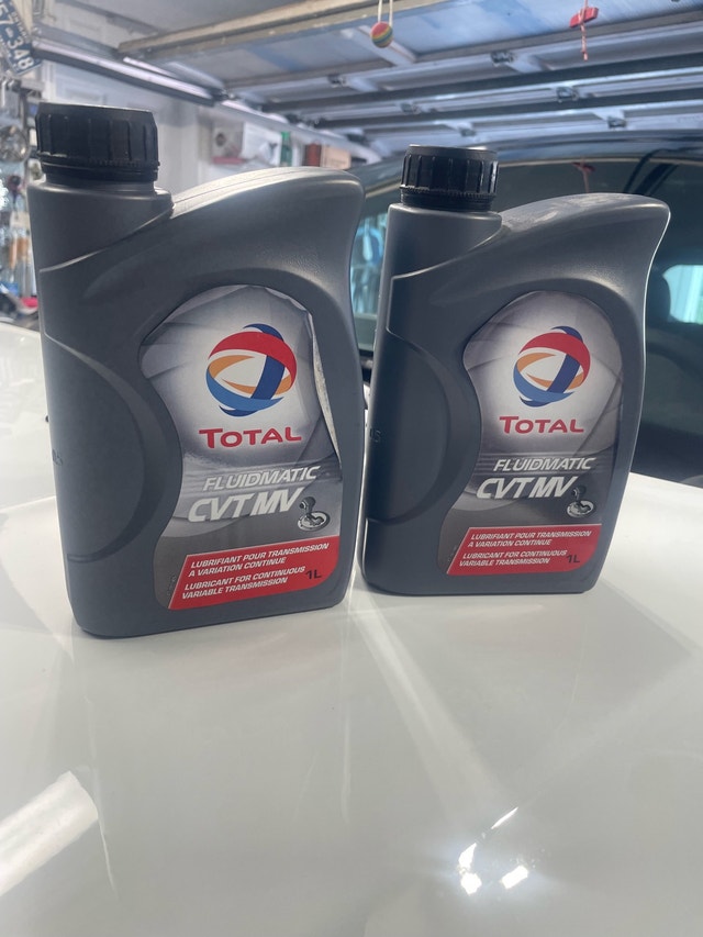 Total Fluidmatic CVT MV fluid oil