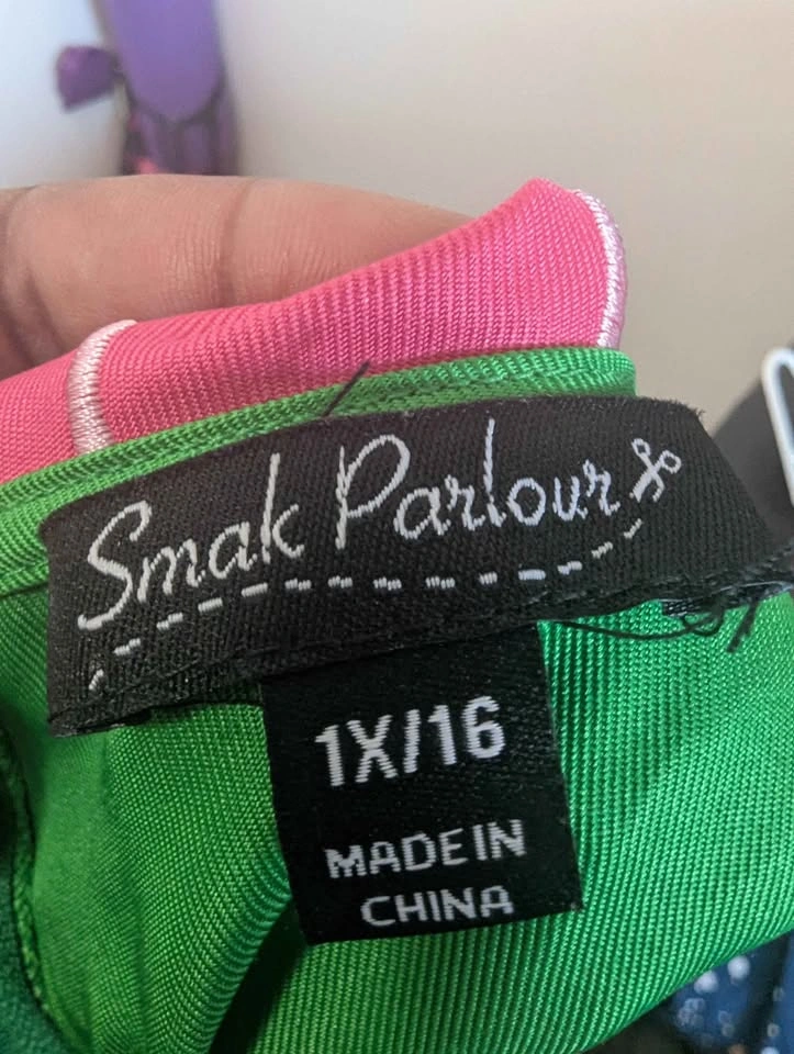 Smak Parlour Green Dress Size 1X/16 - photo 2