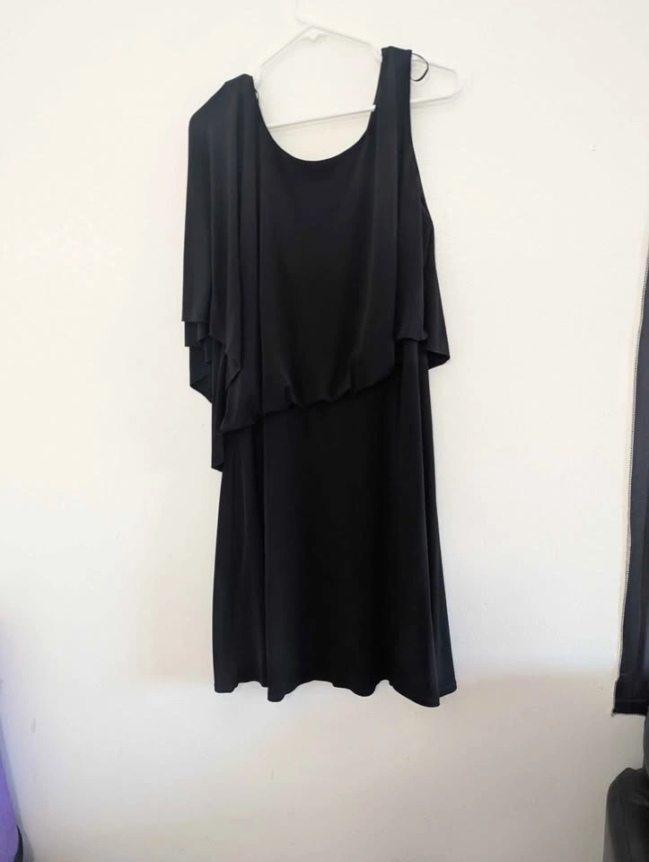 Jessica Simpson Black Cocktail Dress Size 14W - photo 4