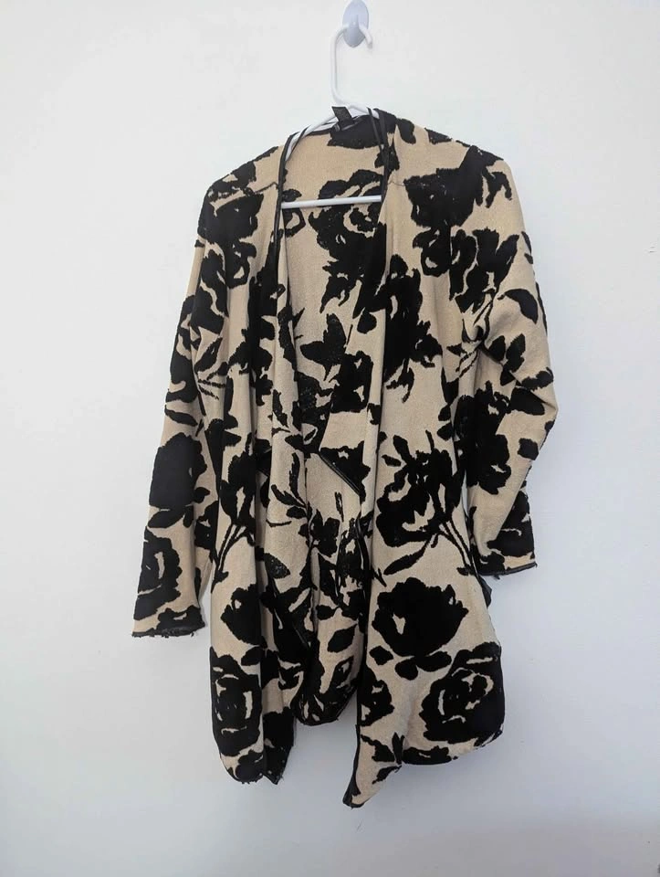 Lane Bryant 2X Floral Open Front Cardigan - photo 3