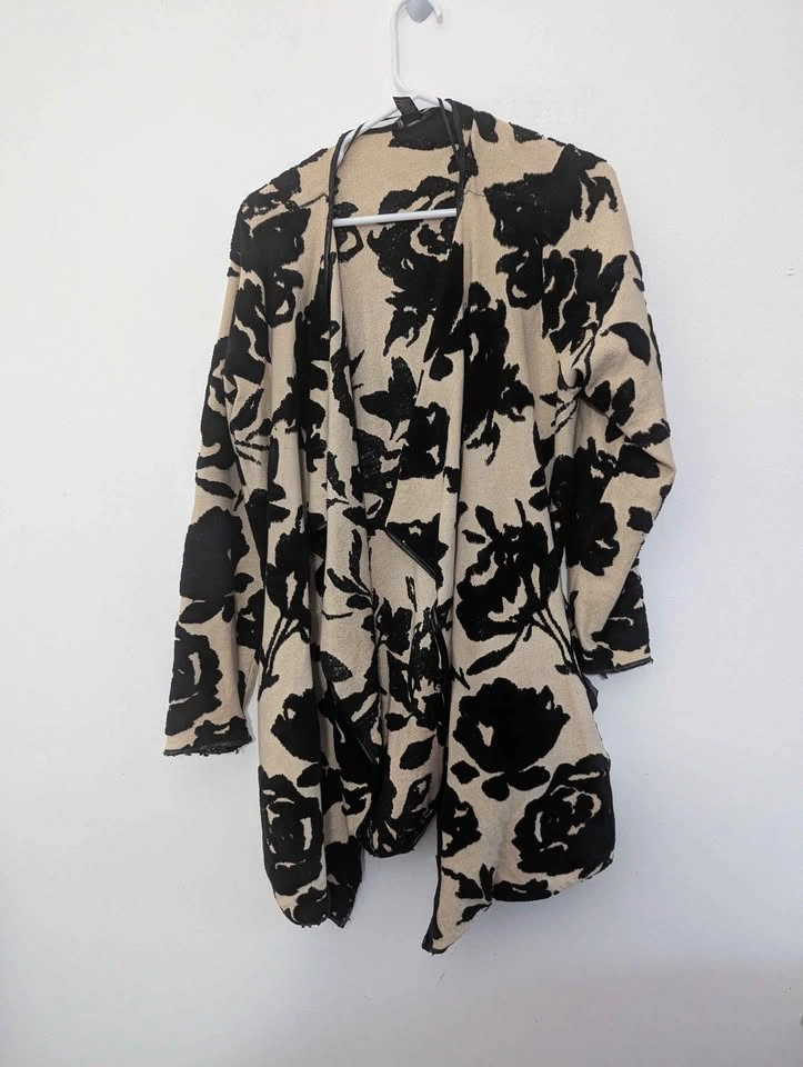 Lane Bryant 2X Floral Open Front Cardigan - photo 4