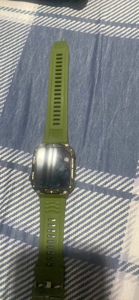 Rugged Tactical Smartwatch - Olive Green