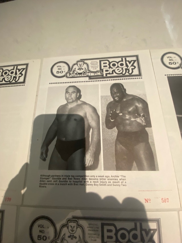 Stampede Wrestling Body Press Prints - photo 3