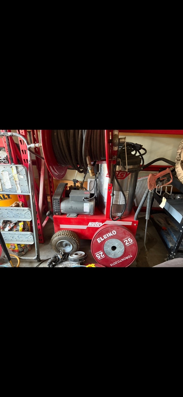 Hotsy Model 795SS 100ft hose and reel