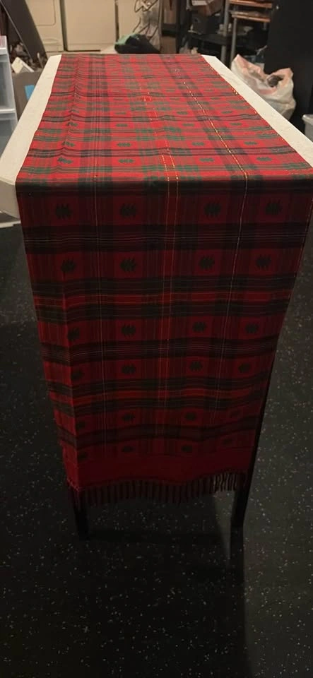 Christmas table runner - photo 4