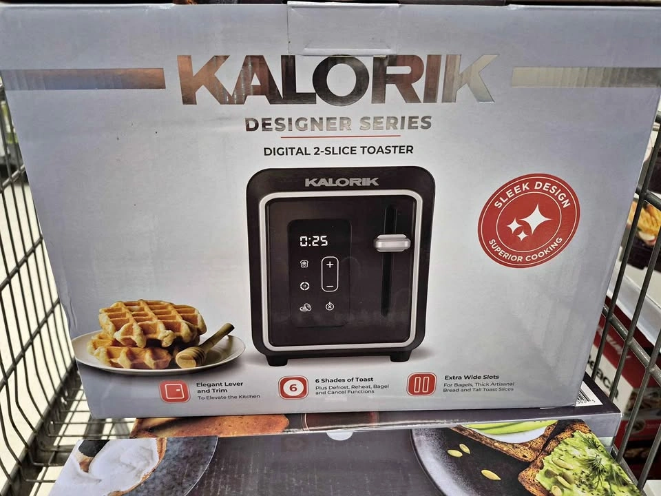 Brand New Kalorik Digital 2-Slice Toaster Designer Series