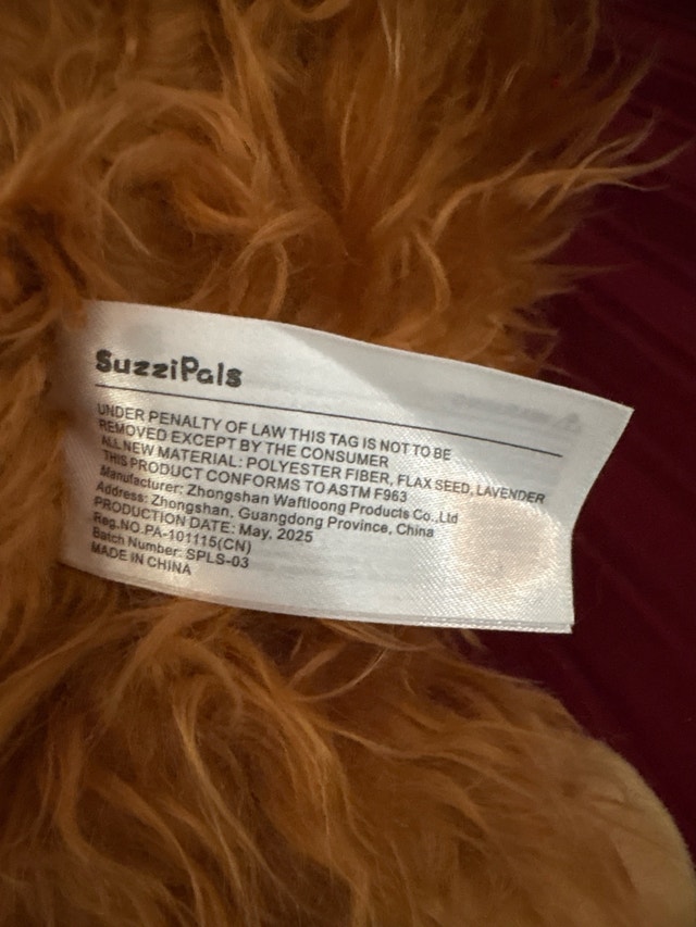 Suzzipals Highland Cow Warmie – Microwaveable Plush - photo 4