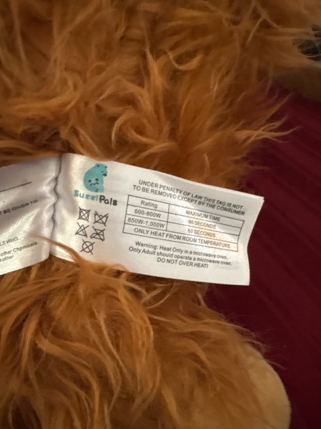 Suzzipals Highland Cow Warmie – Microwaveable Plush - photo 5