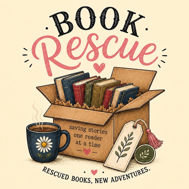 Book Rescue - surprise bookish book bundles- great gift idea