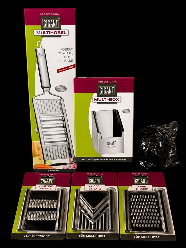 7 piece stainless steel kitchen set