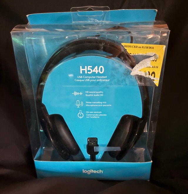 New Logitech Headphones