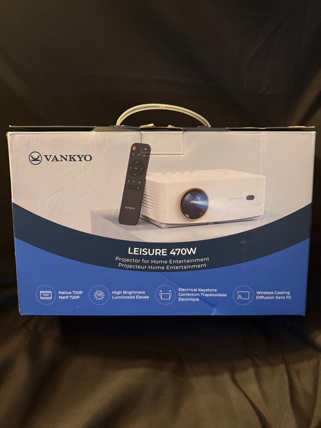 New home entertainment projector