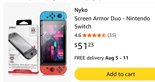 Nyko Screen Armor - SWITCH - photo 3