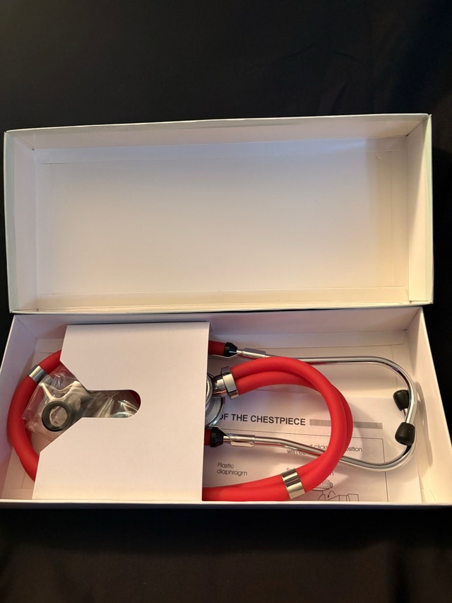 Brand new stethoscope