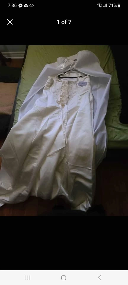 Never worn wedding dresses