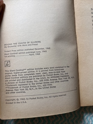 Vintage Philosophy Book Lot Camus Fromm Galbraith - photo 5