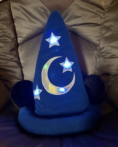 Walt Disney World Mickey Mouse Sorcerer Wizard Fantasia Hat
