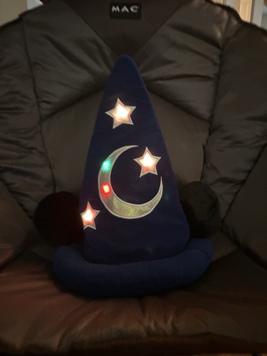 Walt Disney World Mickey Mouse Sorcerer Wizard Fantasia Hat - photo 2