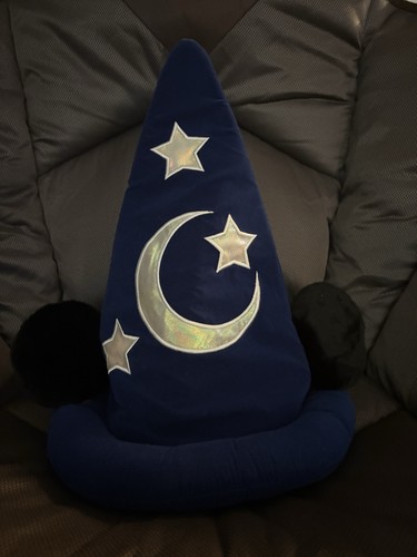 Walt Disney World Mickey Mouse Sorcerer Wizard Fantasia Hat - photo 3