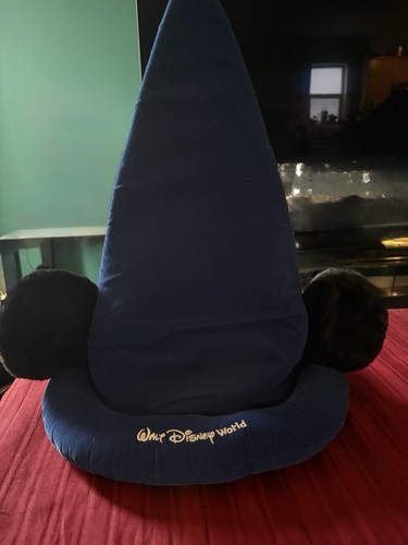 Walt Disney World Mickey Mouse Sorcerer Wizard Fantasia Hat - photo 5