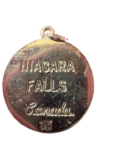 Vintage Niagara Falls Canada Sterling Silver Round Souvenir Char - photo 2