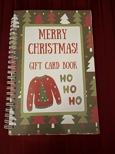 Merry Christmas Gift Card Book