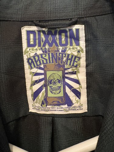 Dixxon Flannel Co Absinthe Women’s M Black Green Plaid Snap Shir - photo 3