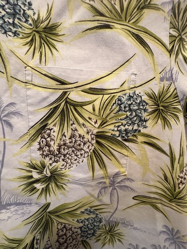 RJC Made in Hawaii Men’s XL Hawaiian Shirt Pineapple Aloha - photo 5