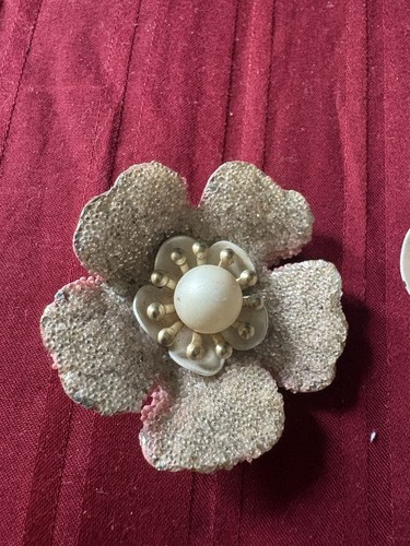Vintage Costume Jewelry Craft Lot Brooches Cabochons - photo 5
