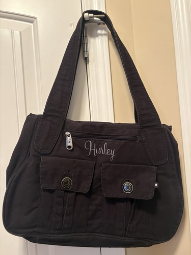 Hurley Black Y2K tote bag