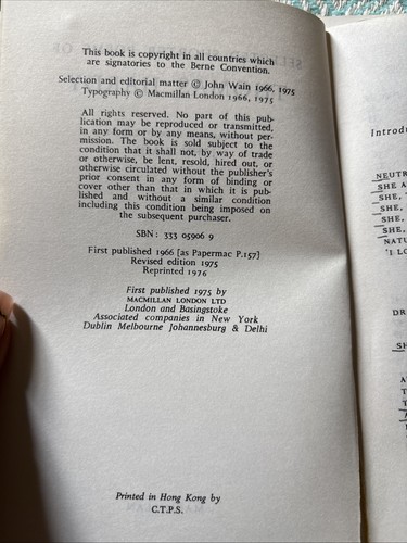 Poetry Book Lot of 3 Thomas Hardy Carl Sandburg Patience Strong - photo 4