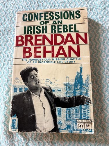 Brendan Behan Confessions of an Irish Rebel 1967 Arrow Vintage