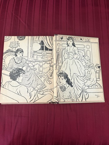 1935 Little Women Louisa May Alcott Whitman #2134 Vintage - photo 2