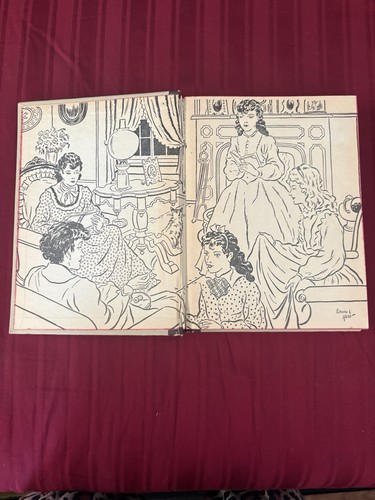 1935 Little Women Louisa May Alcott Whitman #2134 Vintage - photo 5