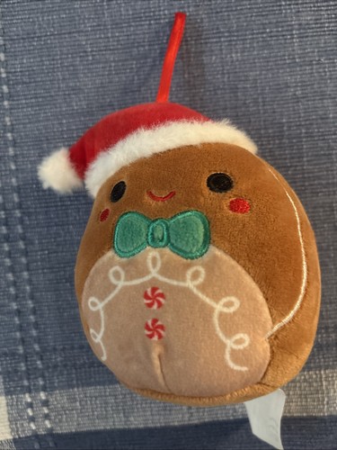 Squishmallows Gingerbread Man Christmas Ornament Plush - photo 2