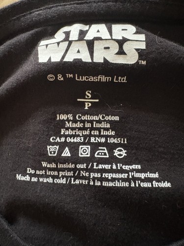 Star Wars Grogu Baby Yoda T Shirt Small Morning Coffee Meme - photo 2